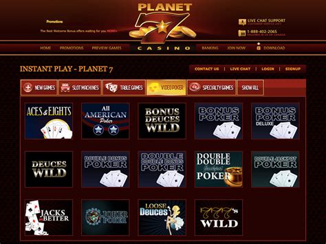 planet 7 casino best slots